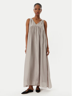 Eleh Eleh Sommerkleid SS260270 Grau Relaxed Fit