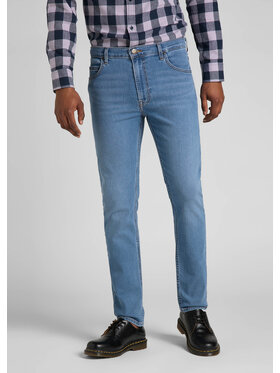 Lee Lee Jeansy RIDER Niebieski Slim Fit