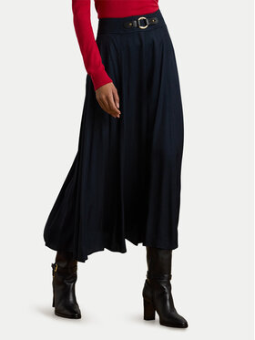 LAUREN RALPH LAUREN LAUREN RALPH LAUREN Spódnica maxi 200962242001 Granatowy Regular Fit