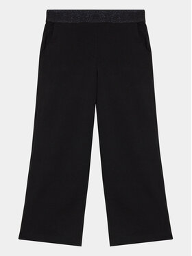 OVS OVS Kalhoty z materiálu 1898234 Černá Wide Leg