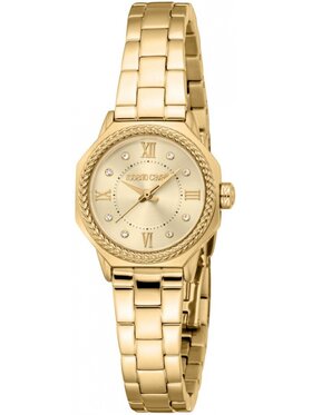 Roberto Cavalli Roberto Cavalli Zegarek RC5L122M0055 Złoty