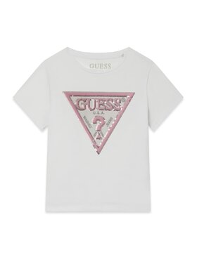 Guess Kids Guess Kids Tank top 180682 Biały Classic Fit