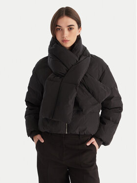 Calvin Klein Calvin Klein Kurtka puchowa LV044D518G Czarny Regular Fit