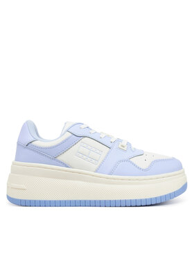 Tommy Jeans Tommy Jeans Sneakers Tjw Retro Basket Flatform Ess EN0EN02506 Himmelblau