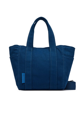 Calvin Klein Calvin Klein Torbica Webbing Strap Canvas Small Tote LV04F3384G Plava