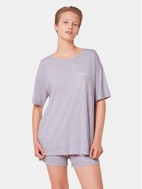 Triumph Triumph Πιτζάμα 10214841 Μωβ Oversize