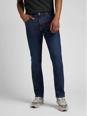 Lee Lee Jeansy BROOKLYN Niebieski Straight Fit