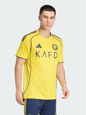 adidas adidas Koszulka techniczna Al Nassr FC 25/26 Home Jersey Żółty Slim Fit