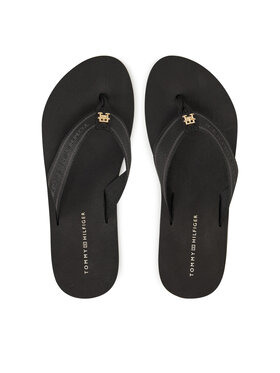 Tommy Hilfiger Tommy Hilfiger Varbavahesandaalid Hilfiger Webbing Beach Sandal FW0FW08515 Must