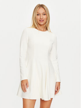 Marciano Guess Marciano Guess Koktel haljina 4BGK22 6302A Écru Regular Fit