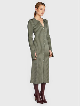 Remain Remain Rochie tricotată Lamire Knit RM1644 Verde Regular Fit