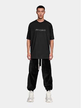 MADE BY SOCIETY MADE BY SOCIETY T-Shirt Outlaw - T18034 Czarny Basic Fit