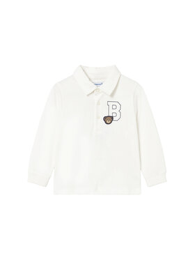 Mayoral Mayoral Tricou polo 2101 Écru Regular Fit