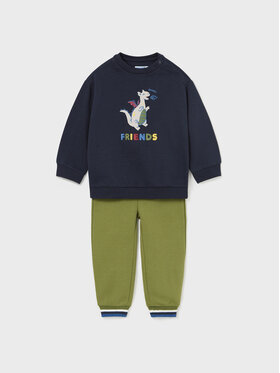 Mayoral Mayoral Set Sweatshirt und Stoffhose 2.874 Blau Regular Fit