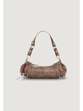 Desigual Desigual Torebka BAG_ZARAUZ NF HALF L Brązowy