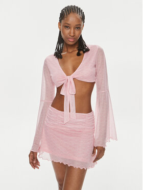 Juicy Couture Juicy Couture Bluză JCWCT23326 Roz Slim Fit