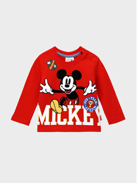Original Marines Original Marines Majica MICKEY MOUSE DCAV0617NM Crvena Regular Fit