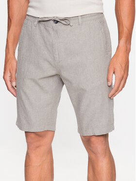 Lindbergh Lindbergh Szorty materiałowe 30-508003 Szary Relaxed Fit