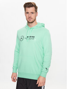 Puma Puma Džemperis Mercedes-Amg Petronas 538475 Žalia Regular Fit