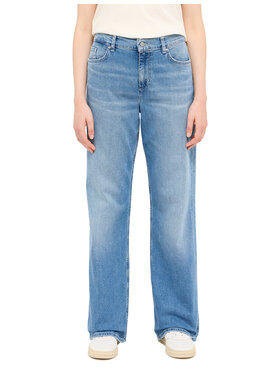 Mustang Mustang Jeansy Style Madison Wide Niebieski Wide Fit