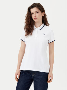 U.S. Polo Assn. U.S. Polo Assn. Poloshirt WUP0812 Weiß Regular Fit