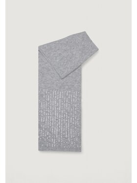 Pieces Pieces Κασκόλ Pcjulietta Long Sequins Scarf Bc Γκρι