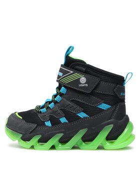 Skechers Gležnjarji Mega-Surge Flash Breeze 400131L/BBLM Črna