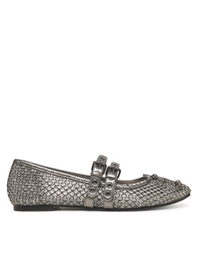 Guess Guess Baleriny FLJKNN FAB02 Srebrny