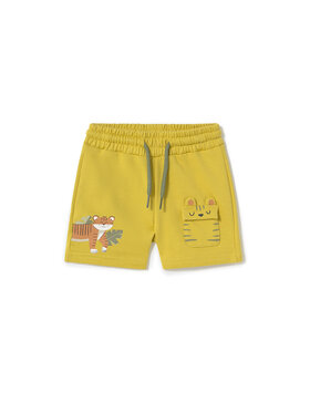 Mayoral Mayoral Спортни шорти 1242 Жълт Regular Fit