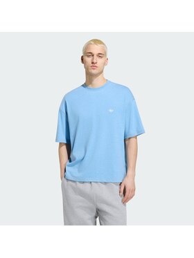 adidas adidas T-Shirt 165104 Niebieski jasny Loose Fit