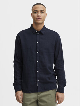 Solid Solid Košile 21107646 Tmavomodrá Regular Fit