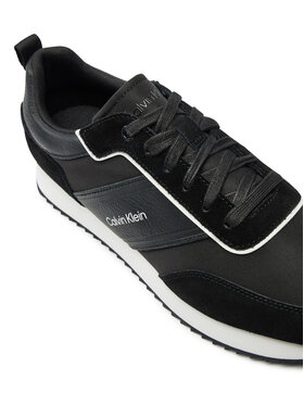 Calvin Klein Superge Low Top Lace Up Mix HM0HM01554 Črna