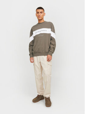 Jack&Jones Jack&Jones Bluza Etimo 12249979 Zielony Loose Fit
