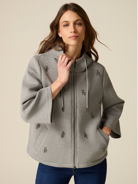 Oltre Oltre Cappotto invernale 8008J000247N013 Grigio Over Fit