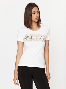 EA7 Emporio Armani EA7 Emporio Armani T-shirt 6RTT31 TJFKZ 1100 Bianco Regular Fit