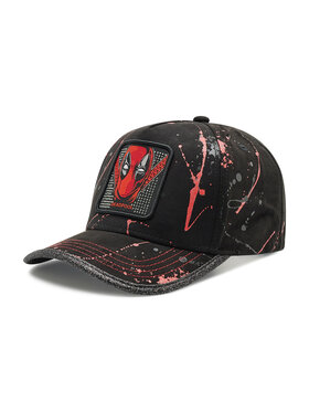 Capslab Capslab Шапка с козирка Marvel Dead Pool Street CL/MAR/TAG/1/DEA Черен