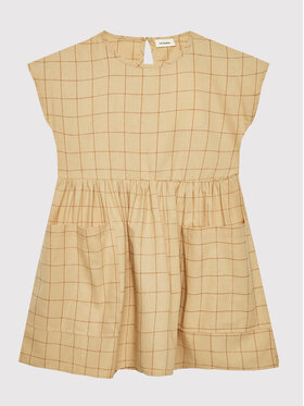 Lil' Atelier Kasdieninė suknelė 13200716 Smėlio Loose Fit