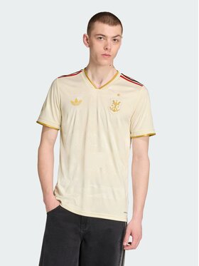 adidas adidas Koszulka techniczna Flamengo Biały Slim Fit