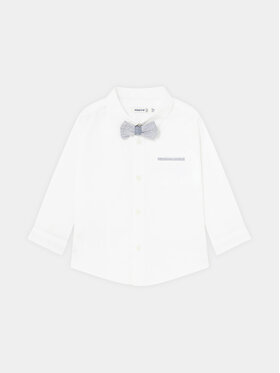 Mayoral Mayoral Риза 1116 Бял Regular Fit