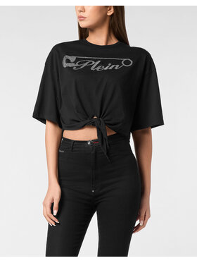 PHILIPP PLEIN PHILIPP PLEIN T-Shirt 23599 Czarny Regular Fit
