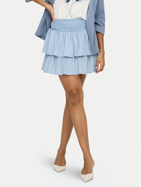 ONLY ONLY Mini sijonas Charis 15363983 Šviesiai mėlyna Regular Fit