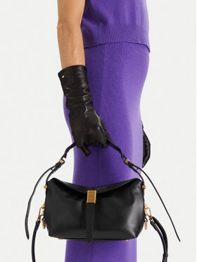 PINKO PINKO Дамска чанта Saddle Baguette Mini AI 25-26 PLTT 105895 A1ZX Черен