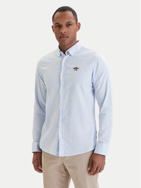Aeronautica Militare Aeronautica Militare Košile 261CA1320UCT03532 Světle modrá Regular Fit