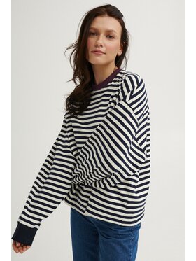 NAGO NAGO Bluza N2025 Granatowy Loose Fit