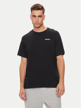 Reebok Reebok Tricou Ri Logo Mash Up Tee 100076372 Negru Regular Fit