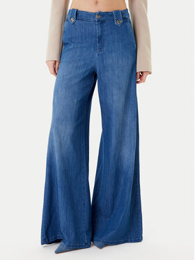 Marella Marella Jeansy 2523186154 Granatowy Wide Leg