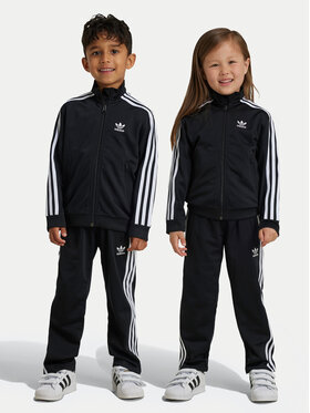 adidas adidas Tepláková souprava adicolor Firebird IY4798 Černá Regular Fit