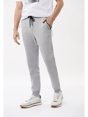 Volcano Volcano Spodnie dresowe N-BASO Szary Regular Fit
