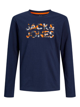 Jack&Jones Junior Jack&Jones Junior Bluzka 12245920 Granatowy Loose Fit