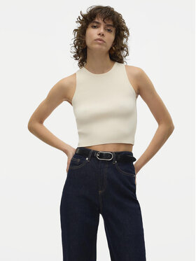 Vero Moda Vero Moda Top Ginny 10300339 Bijela Slim Fit